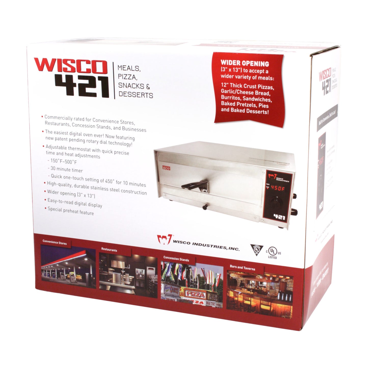 Wisco 421 oven