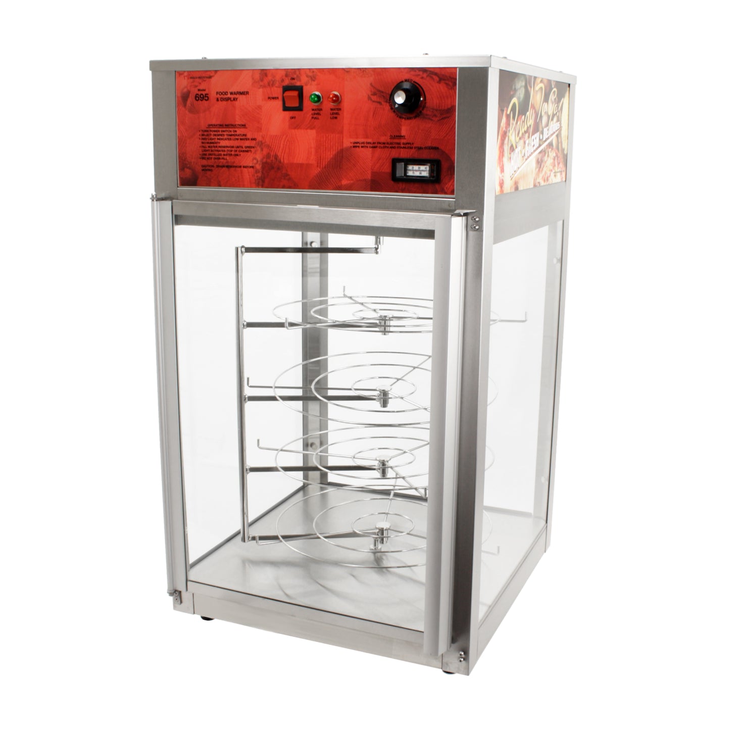 Food Warmer / Merchandising Cabinet - Wisco Model 695D