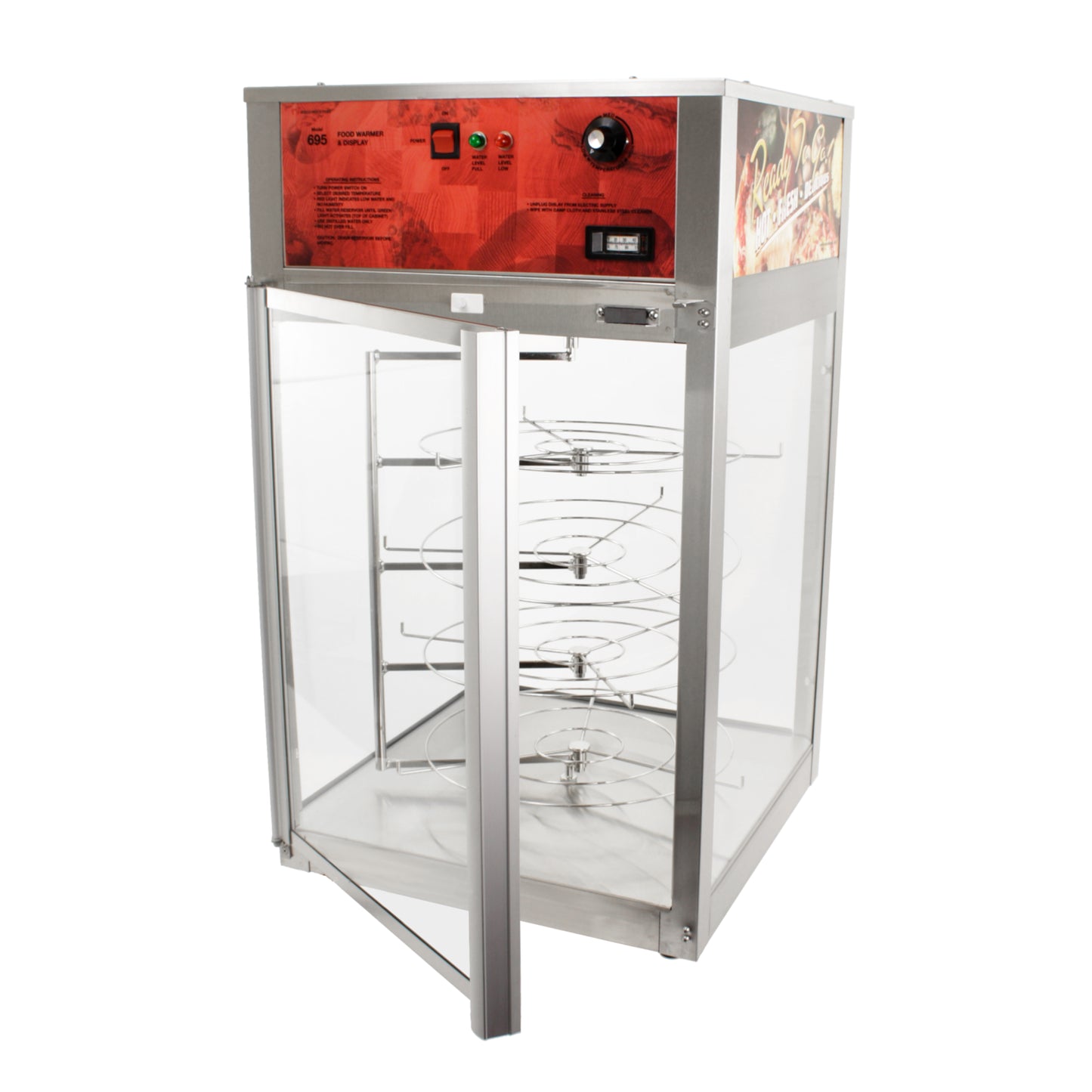 Food Warmer / Merchandising Cabinet - Wisco Model 695D