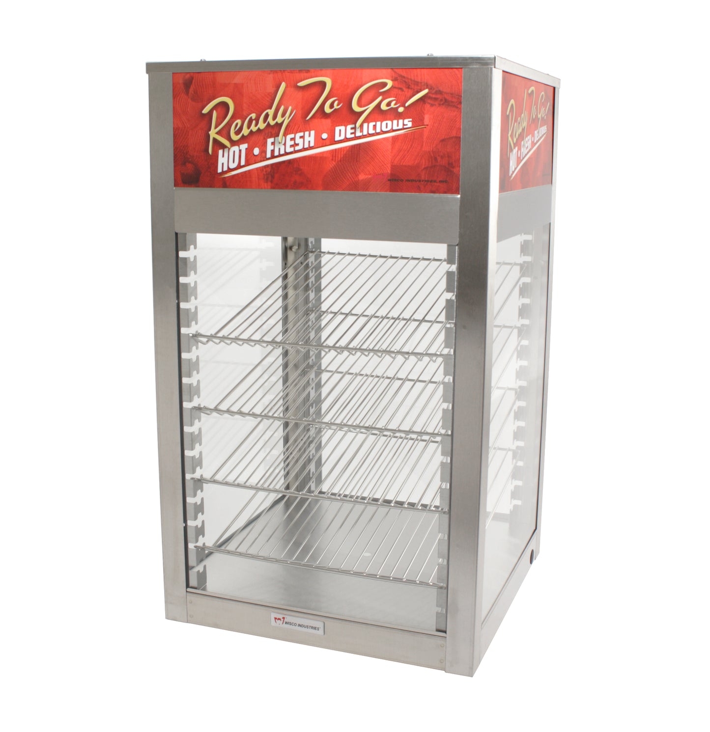 Food Warmer / Merchandising Cabinet - Wisco Model 695D-S