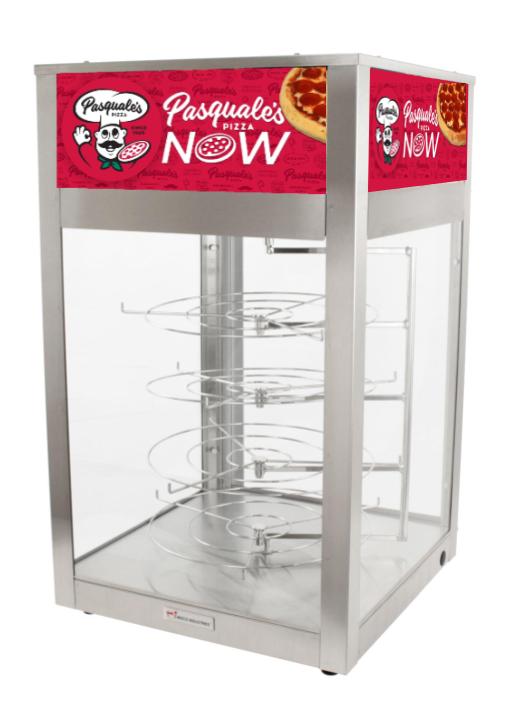 Food Warmer / Merchandising Cabinet - Wisco Model 695D