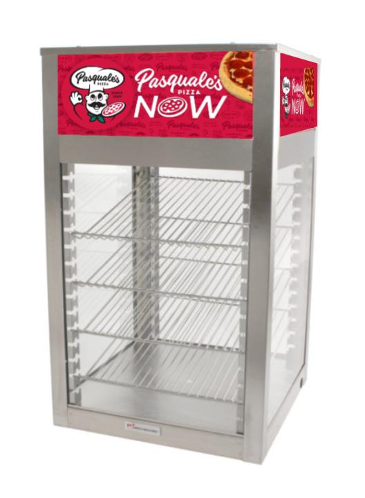 Food Warmer / Merchandising Cabinet - Wisco Model 695D-S