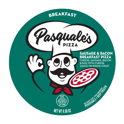 Pasquale's Fundraiser Breakfast Pizzas on Rising Crust