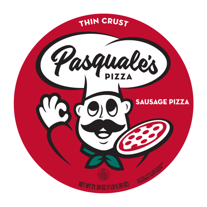 Pasquale's Fundraiser Pizzas on Thin Crusts