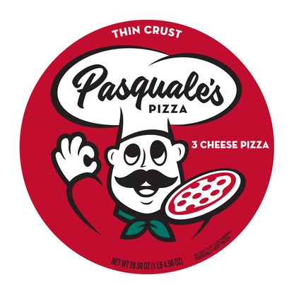 Pasquale's Fundraiser Pizzas on Thin Crusts