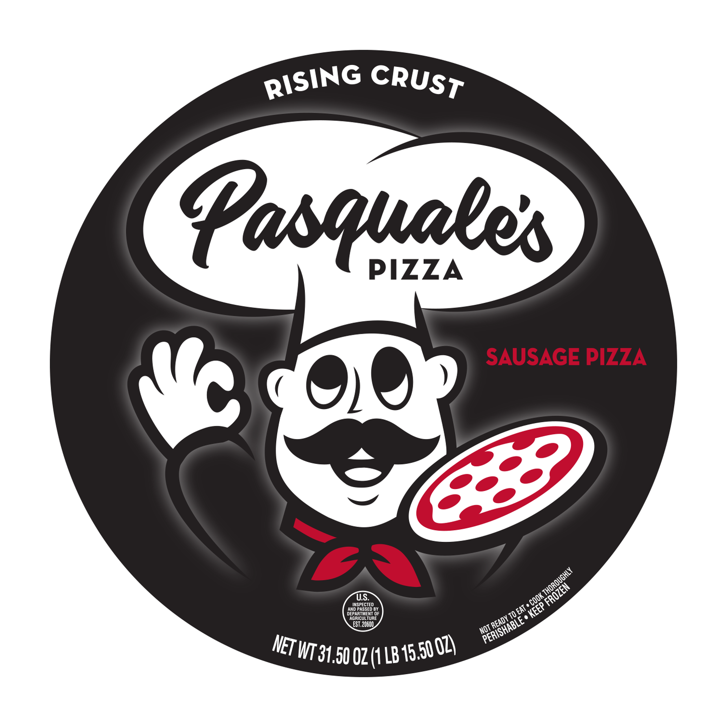 Pasquale's Fundraiser Pizzas on Rising Crust