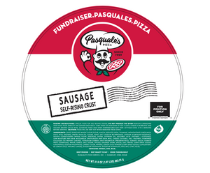 Pasquales Fundraiser Pizza Exclusive